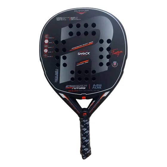 Paleta Royal Pádel Cross Pro Future Cubregrips Y Protector