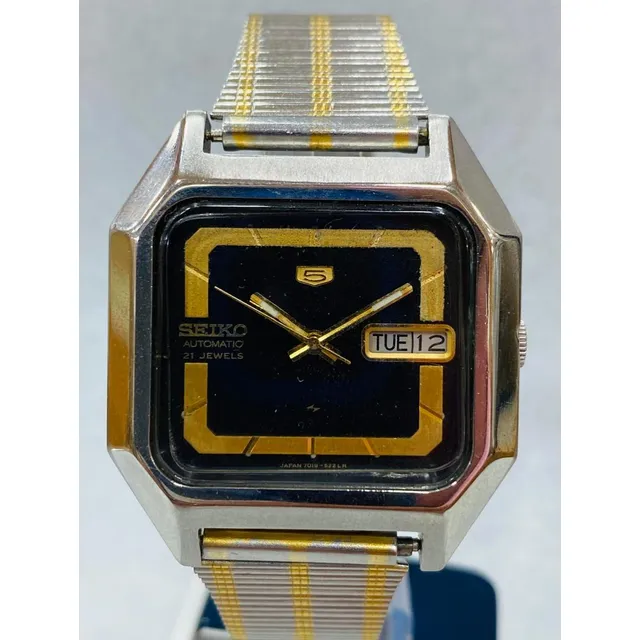 Reloj Seiko 5 Automatico Tv 7009-5260 Vintage Coleccion