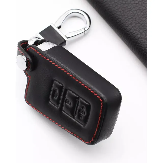 Capa Couro Top Chave Presencial Do Carro Toyota Corolla Xei