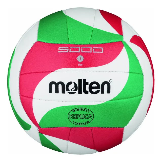    balon Voleibol V1 m300 Blanco Verde Rojo 15 cm Por