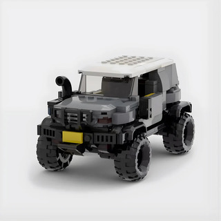 Toyota Fj Cruiser 341pcs Bloques De Construcción Moc Toyota Fj Cruiser 341pcs Bloques De Construcción Moc