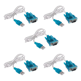 Cable Adaptador Usb A Serie Rs232 X 5 Piezas Cable Adaptador Usb A Serie Rs232 X 5 Piezas