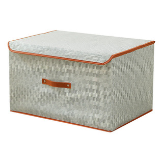 Caja De Almacenamiento Con Tapa Conectada Con Ropa Plegable Caja De Almacenamiento Con Tapa Conectada Con Ropa Plegable