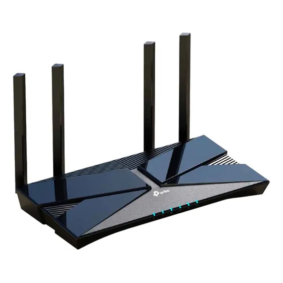 Router Tp-link Ex220 Wifi 6 3 Antenas 1800 Mbps Negro