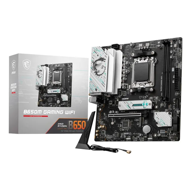 Tarjeta Madre Msi B650m Gaming Wifi Am5 Ddr5 M.2 Micro Atx