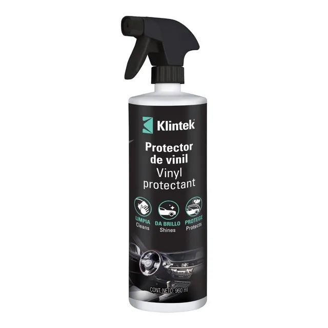 Líquido Protector De Vinil Limpia Y Da Brillo Natural 960 Ml