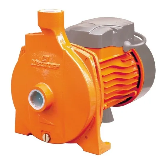 Bomba centrífuga Lüsqtoff CPM158 1hp 750w naranja 50Hz 220V