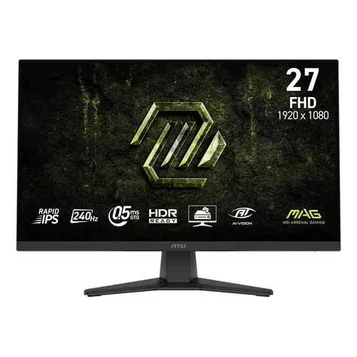 Monitor Gamer Msi Mag 272f 27, 200hz, 0.5ms Color Negro | Cuotas