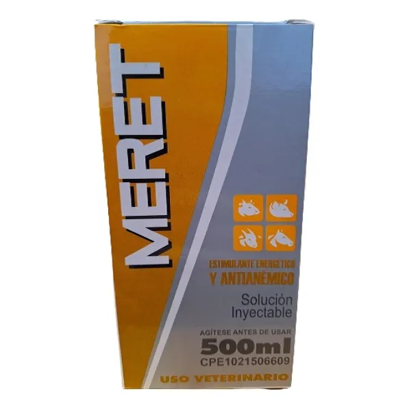 Meret Igual Eritrogen 500 Ml. Polivitaminico Uso Veterinario