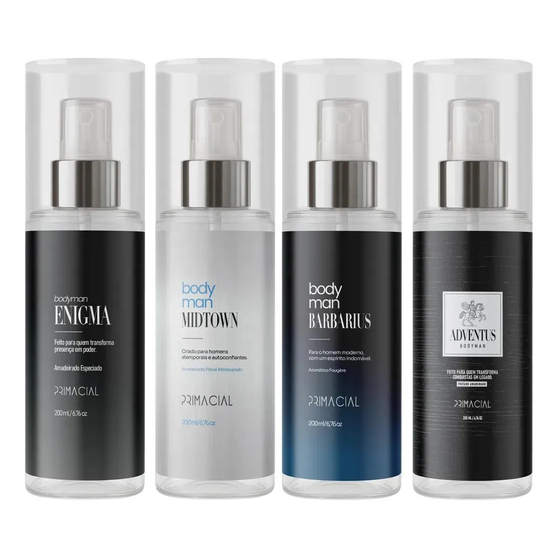 Body Splash Masculino Enigma,midtown,barbarius, Adventus