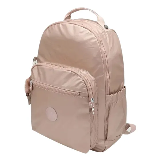 Mochila Exclusiva Estilo Urbana De Kipling Rose Gold