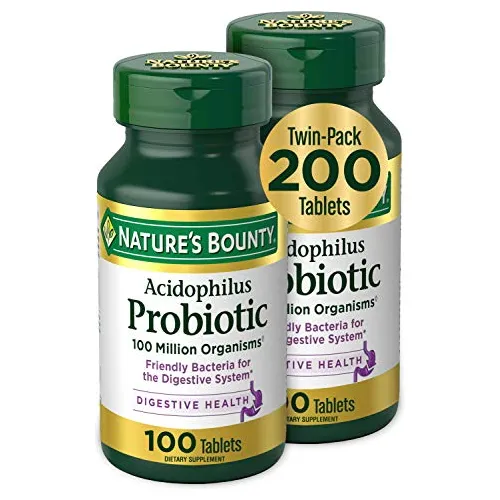 Suplemento Probiótico Nature's Bounty Acidophilus 100 Ml