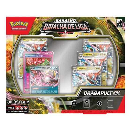 Baralho Batalha Liga Pokemon Dragapult Ex Pronto Para Jogar