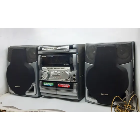 Mini System Aiwa Nsx-707 - (defeito)