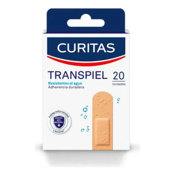 Curitas pack de apósito adhesivo transpiel 20 unidades