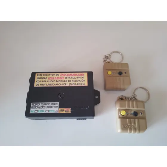 Receptor Unik 250dr Codiplug Con 2 Controles 