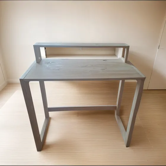 Escritorio Moderno Mesa Pc Madera Pino Juvenil Oficina Hogar