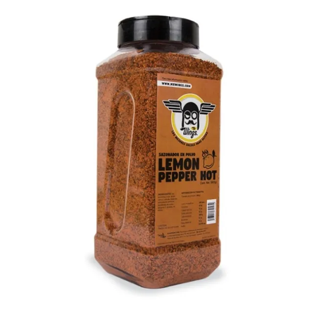 Sazonador Lemon Pepper Hot Mr Wings 0.8kg Para Alitas