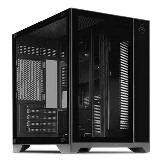 Gabinete Gamer Mancer Cv100, Mid-tower, Lat De Vidro Preto Gabinete Gamer Mancer Cv100, Mid-tower, Lat De Vidro Preto