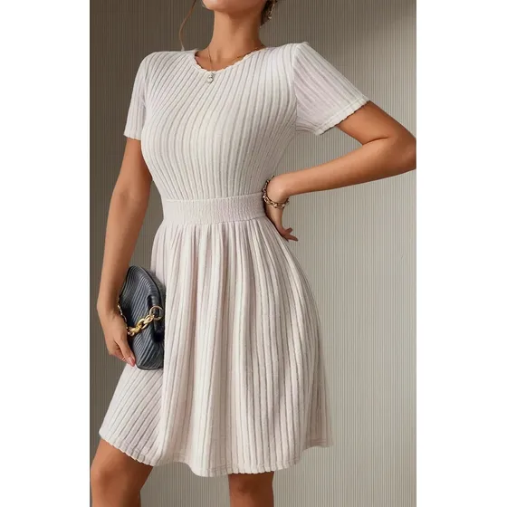 Vestido De Mujer Casual Salir Elegante Elástico Moda Ropa