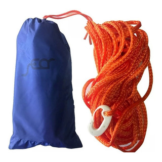 Soga Para Juego De Arrastre Inflable 19m Gancho Y Funda Soga Para Juego De Arrastre Inflable 19m Gancho Y Funda