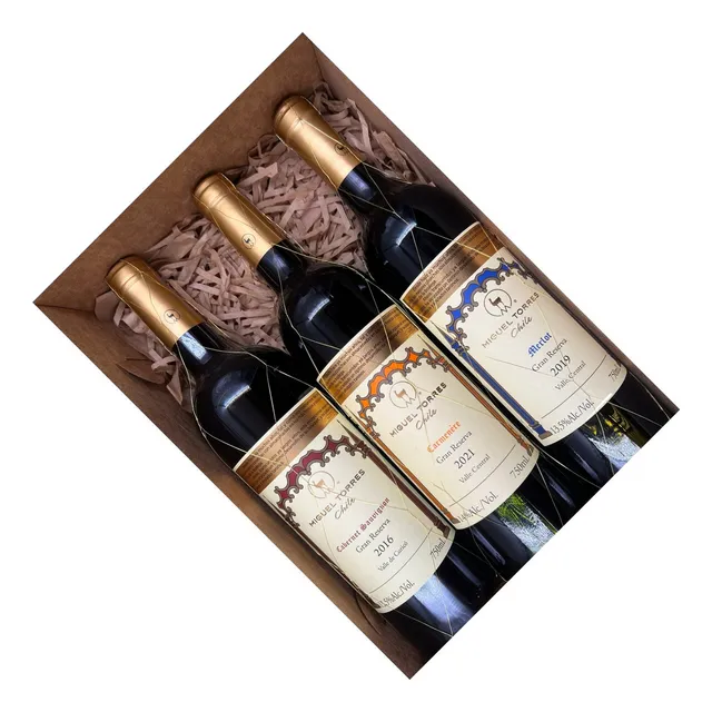 Pack Dia Del Padre 3x Vino Miguel Torres Gran Reserva