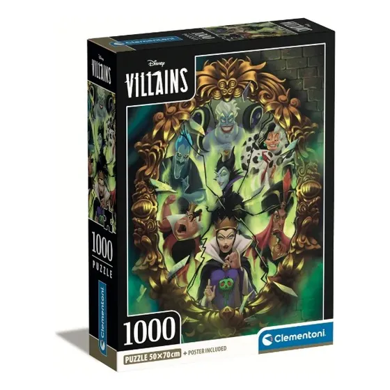 Puzzle Clementoni 1000 Pzs Villanos Disney