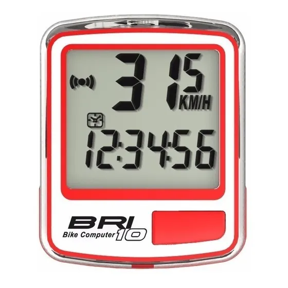 Ciclocomputadora Velocimetro Bicicleta Bri 10 Echowell