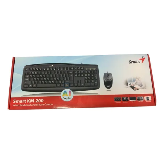 Kit Teclado Y Mouse Genius Km-200