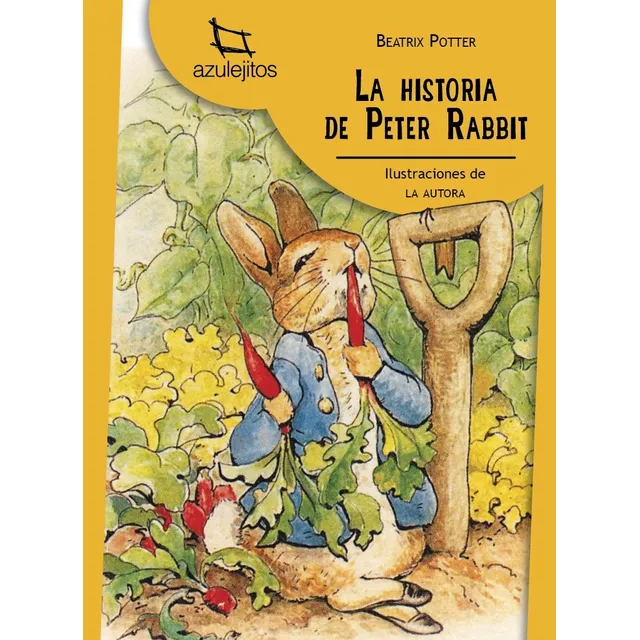 La Historia De Peter Rabbit - Azulejitos Amarillo, de Potter, Beatrix. Editorial Estrada, tapa blanda en español, 2018