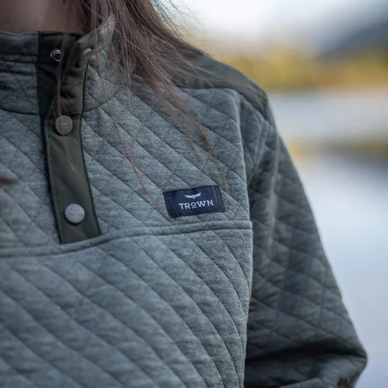 Buzo Anorak Mat W25 Cuello Alto Algodon Matelasse