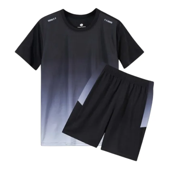 Conjunto Playera Mangas Cortas Y Short Deportivo Gym Hombre