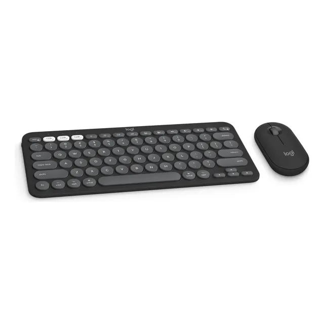 Combo De Teclado Y Ratón Logitech Pebble 2 Para Mac
