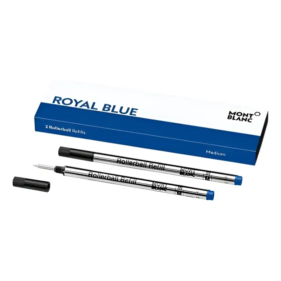 Tinta Set Repuesto Roller Montblanc (m) Royal Blue