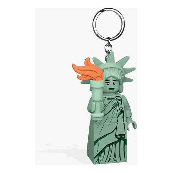 Llavero Lego Estatua De La Libertad Con Luz