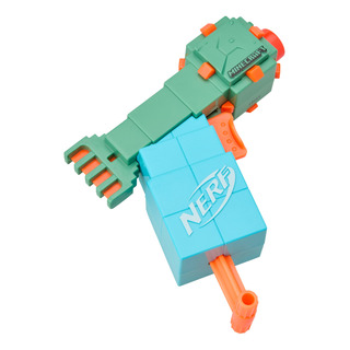 Blaster Nerf Microshots Minecraft Guardian Con 2 Dardos Blaster Nerf Microshots Minecraft Guardian Con 2 Dardos