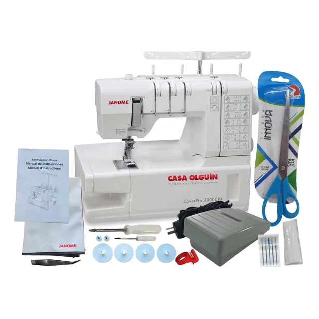 Janome 2000cpx + Costurero Janome Gtía 3 Años / Casa Olguín