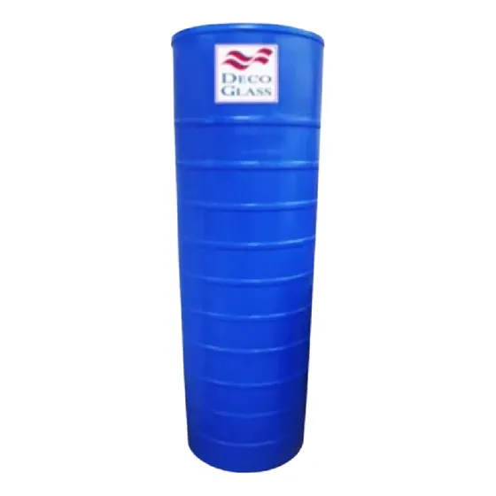 Tanque De Agua Cilindrico 1150 Lts Deco Glass