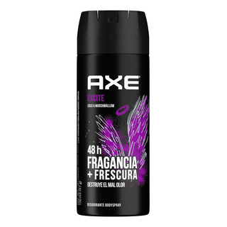 Axe Desodorante En Aerosol Para Hombre Excite 48 Horas De Máxima Frescura 150ml Axe Desodorante En Aerosol Para Hombre Excite 48 Horas De Máxima Frescura 150ml