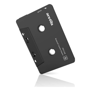Receptor De Cassete Arsvita Inalámbrico Bluetooth 5.0 Negro Receptor De Cassete Arsvita Inalámbrico Bluetooth 5.0 Negro