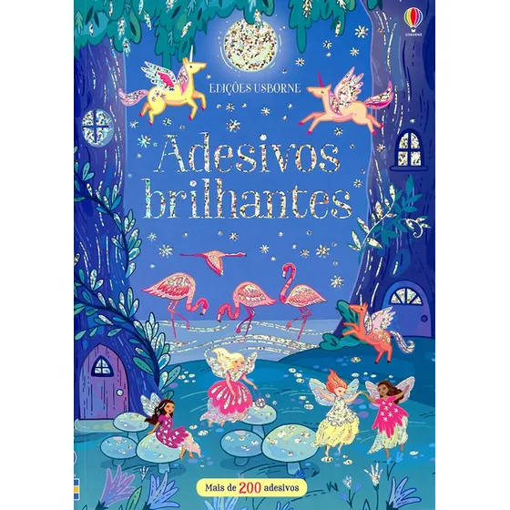 Livro Adesivos Brilhantes