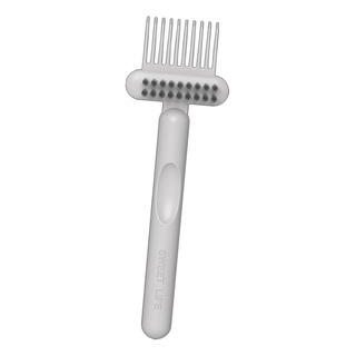 Herramienta De Limpieza De Cepillo De Pelo 2 En 1, Gris Herramienta De Limpieza De Cepillo De Pelo 2 En 1, Gris