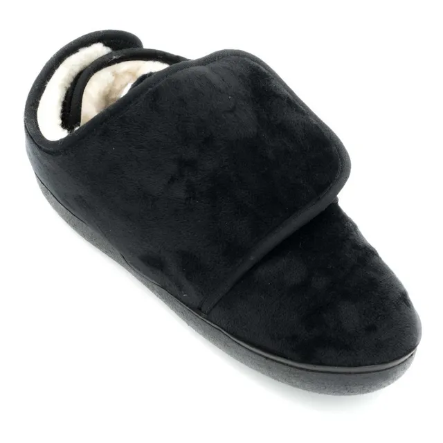 Pantuflas, Diabetes, Pie Inflamado, Ajustables Y Termicas