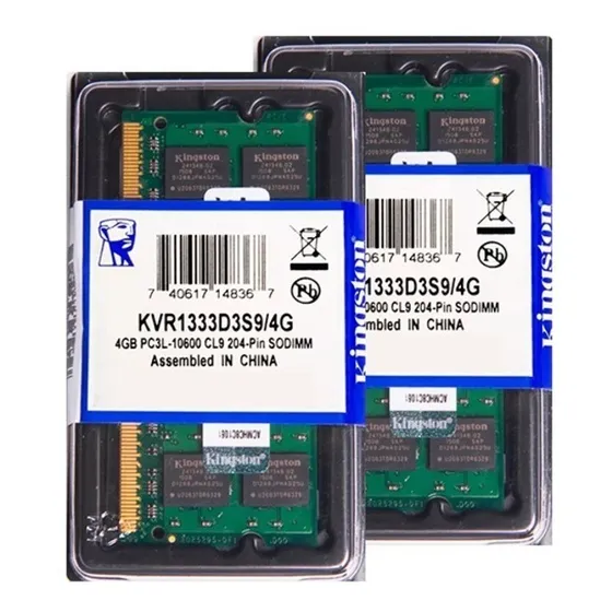 Memória Kingston Ddr3 4gb 1333 Mhz Notebook