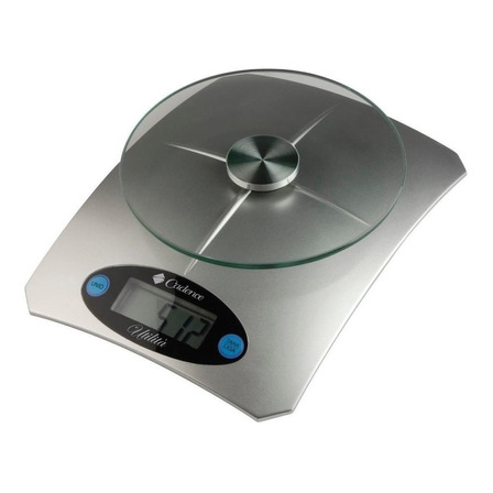 Balança de cozinha digital Cadence BAL153 pesa até 5kg cinza