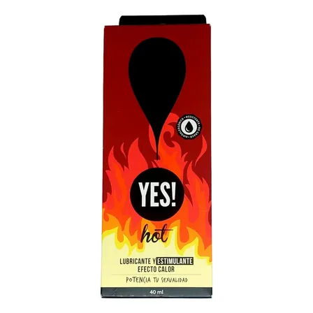 YES Hot lubricante y gel íntimo 40mL