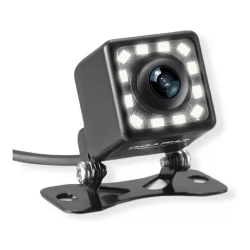 Cámara Retroceso Reversa Radio Auto Pantalla Video Hd 12 Led
