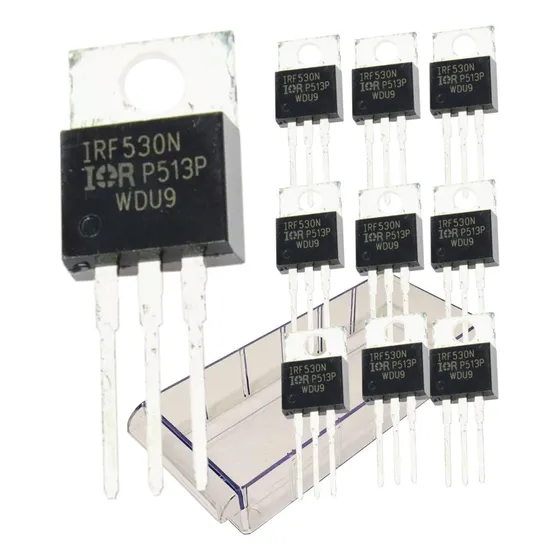 Transistor Fet Mosfet Irf530 (10 Peças) Irf 530 Irf-530