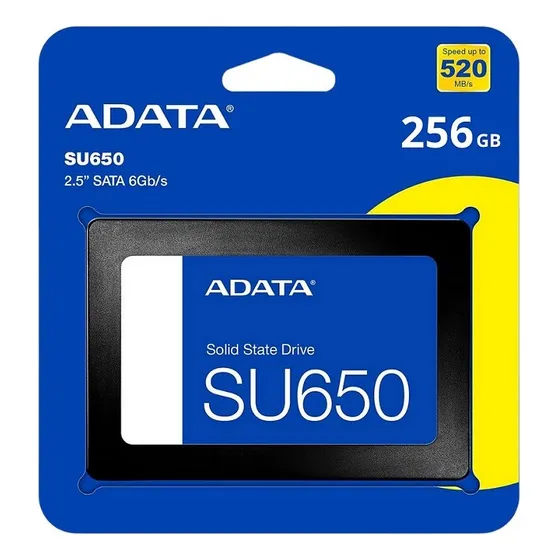 Disco Duro Solido Adata 256gb Sdd 2.5 6gb/s Su650