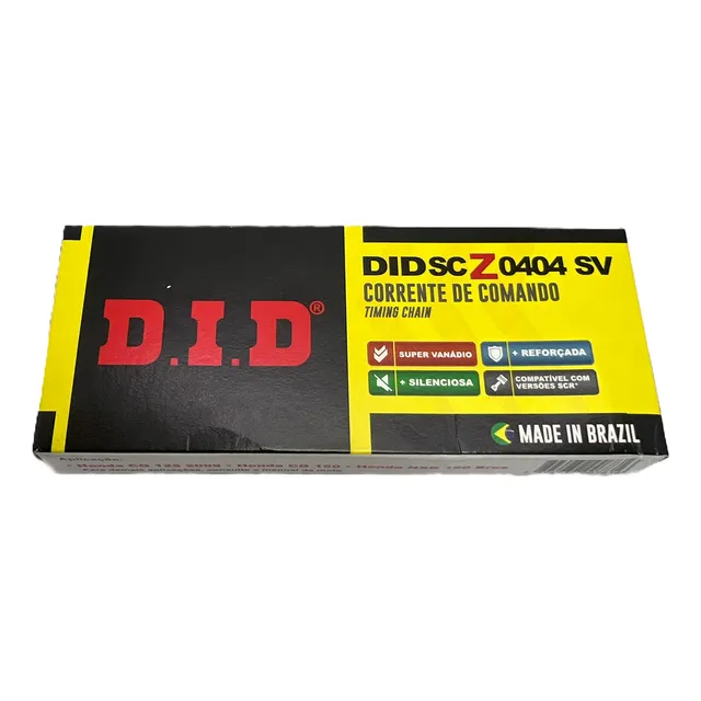 Corrente Comando Titan 150/ Bros150/ Fan125 09 404 X 94 Did